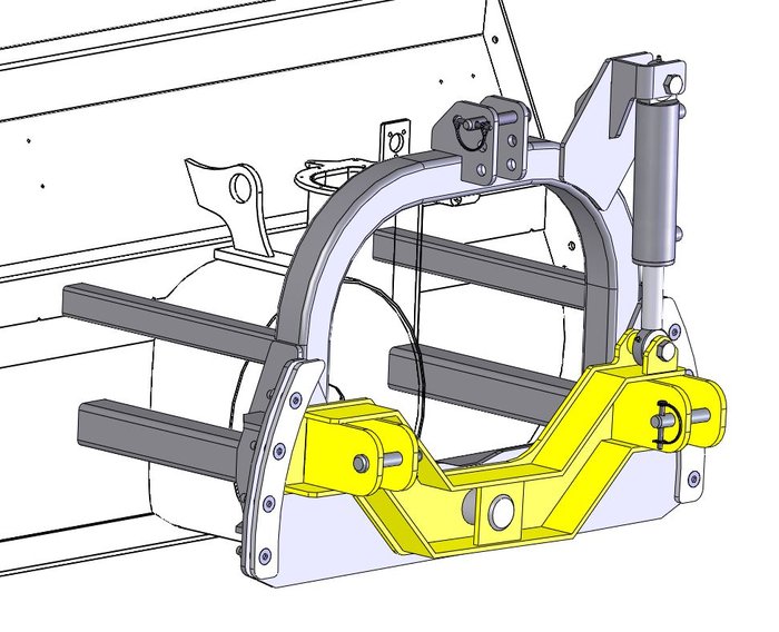 Bascula a controllo idraulico